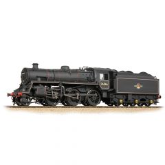 Bachmann Branchline OO Scale, 32-956 BR 4MT Standard Class with BR1B Tender 2-6-0, 76066, BR Lined Black (Late Crest) Livery, Weathered, DCC Ready small image