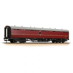 Bachmann Branchline OO Scale, 34-362A BR (Ex LNER) Thompson Full Brake E19E, BR Maroon Livery small image