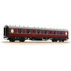 Bachmann Branchline OO Scale, 34-487 BR (Ex LNER) Thompson First Corridor E11176E, BR Maroon Livery small image