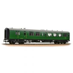 Bachmann Branchline OO Scale, 34-726 BR (Ex SR) Bulleid 63' Brake Third Semi-Open 10" Vents S4377S, Set 69, BR (SR) Green Livery small image