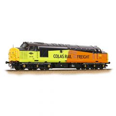 Bachmann Branchline OO Scale, 35-310 Colas Rail Freight Class 37/0 Centre Headcode Co-Co, 37175, Colas Rail Livery, DCC Ready small image