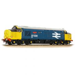 Bachmann Branchline OO Scale, 35-335SF BR Class 37/4 Refurbished Co-Co, 37430, 'Cwmbran' BR Blue (Large Logo) Livery, DCC Sound small image