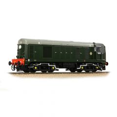 Bachmann Branchline OO Scale, 35-352A BR Class 20/0 Bo-Bo, D8102, BR Green (Roundel) Livery (with Tablet Catcher), DCC Ready small image