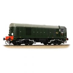 Bachmann Branchline OO Scale, 35-352SF BR Class 20/0 Bo-Bo, D8032, BR Green (Late Crest) Livery (with Tablet Catcher), DCC Sound small image
