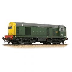 Bachmann Branchline OO Scale, 35-360 BR Class 20/0 Headcode Box Bo-Bo, 8156, BR Green (Full Yellow Ends) Livery, Weathered, DCC Ready small image
