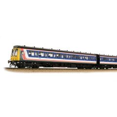 Bachmann Branchline OO Scale, 35-502SF BR Class 117 3 Car DMU (Unknown), BR Network SouthEast (Revised) Livery, DCC Sound small image