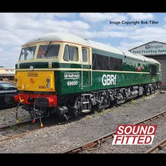 Bachmann Branchline OO Scale, 35-780SF GBRf Class 69 Co-Co, 69005, 'Eastleigh' GBRf BR Green (Late Crest) Livery, DCC Sound small image