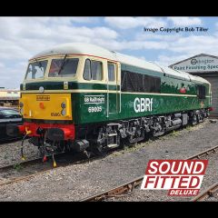 Bachmann Branchline OO Scale, 35-780SFX GBRf Class 69 Co-Co, 69005, 'Eastleigh' GBRf BR Green (Late Crest) Livery, DCC Sound Deluxe with Auto-Release Coupling small image
