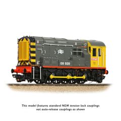 Bachmann Branchline OO Scale, 35-906SF BR Class 08 0-6-0, 08928, BR Railfreight (Red Stripe) Livery, DCC Sound small image