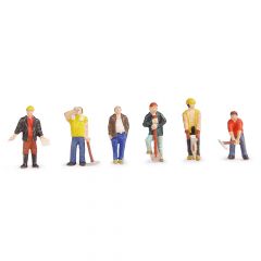 Bachmann Scenecraft OO Scale, 36-042 Construction Workers small image