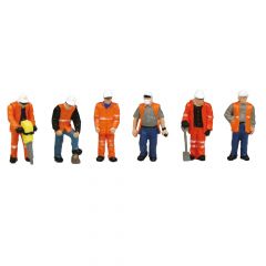 Bachmann Scenecraft OO Scale, 36-049 Trackside Workers small image