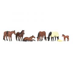 Bachmann Scenecraft OO Scale, 36-080 Horses small image