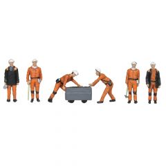 Bachmann Scenecraft OO Scale, 36-400 Coal Miners (1960s/1970s) small image
