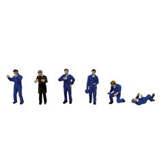 Bachmann Scenecraft OO Scale, 36-422 Garage Staff & Fitters small image