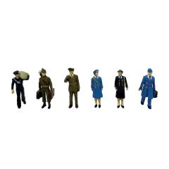 Bachmann Scenecraft OO Scale, 36-430 Embarking Service Personnel small image