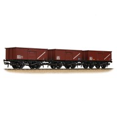 Bachmann Branchline OO Scale, 37-238A BR 16T Steel Mineral Wagon, Top Flap Doors B569425, B554737 & B577548, BR Bauxite (TOPS) Livery small image