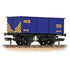 Bachmann Branchline OO Scale, 37-281 NCB (Ex BR) 27T Steel Tippler No. 63, NCB Blue Livery small image