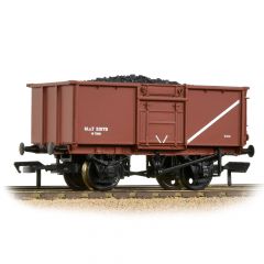 Bachmann Branchline OO Scale, 37-376D MOT (Ex BR) 16T Steel Mineral Wagon, Pressed End Door M.o.T. 33179, MOT Bauxite Livery, Includes Wagon Load small image