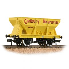 Bachmann Branchline OO Scale, 37-510 Private Owner 24T Iron Ore Hopper, 'Cadbury Bournville', Yellow Livery small image