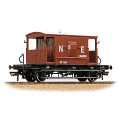 Bachmann Branchline OO Scale, 37-529C LNER 20T 'Toad D' Brake Van 182895, LNER Bauxite Livery small image