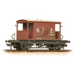 Bachmann Branchline OO Scale, 37-529B LNER 20T 'Toad D' Brake Van 182897, LNER Bauxite Livery, Weathered small image