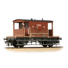 Bachmann Branchline OO Scale, 37-532B BR 20T Standard Brake Van B953755, BR Bauxite (TOPS) Livery, Weathered small image