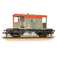 Bachmann Branchline OO Scale, 37-535C BR 20T Standard Brake Van B955016, BR Railfreight Red & Grey Livery small image