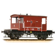 Bachmann Branchline OO Scale, 37-536A BR (Ex LNER) 20T 'Toad D' Brake Van, with Flush Sides B952963, BR Bauxite Livery small image