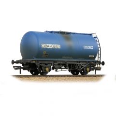 Bachmann Branchline OO Scale, 37-584B Private Owner (Ex BR) TTA 45T Tank Wagon BRT57479, 'Ciba-Geigy', Blue Livery, Weathered small image