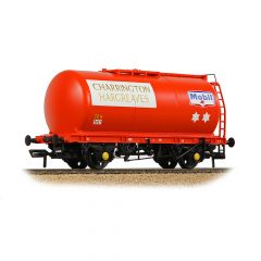 Bachmann Branchline OO Scale, 37-592 Private Owner (Ex BR) TTA 45T Tank Wagon 106, 'Charrington Hargreaves Mobil', Red Livery small image