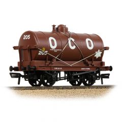Bachmann Branchline OO Scale, 37-681A Private Owner 14T Tank Wagon 205, 'Olympia Oil & Cake Co.', Red Livery small image