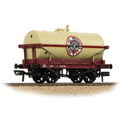 Bachmann Branchline OO Scale, 37-687 Private Owner 14T Tank Wagon 4, 'Trent Oil Products', Buff Livery small image