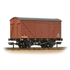 Bachmann Branchline OO Scale, 37-729C BR (Ex GWR) 12T Ventilated Van W124344, BR Bauxite (Early) Livery small image