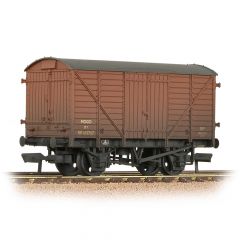 Bachmann Branchline OO Scale, 37-780A BR (Ex GWR) 12T 'Mogo' Van W105707, BR Bauxite (Early) Livery, Weathered small image
