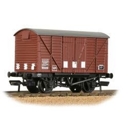 Bachmann Branchline OO Scale, 37-905 BR 12T Shock Van, with Corrugated Ends B852372, BR Bauxite (Late) Livery small image