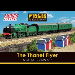 Graham Farish N Scale, 370-165SF The Thanet Flyer Sound Fitted Train Set small image