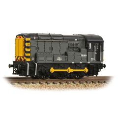 Graham Farish N Scale, 371-007A BR Class 08 0-6-0, 08953, BR Engineers Grey Livery, DCC Ready small image