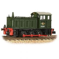 Graham Farish N Scale, 371-055 BR Class 04 0-6-0, D2225, BR Green (Late Crest) Livery, DCC Ready small image