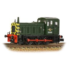 Graham Farish N Scale, 371-061A BR Class 03 0-6-0, D2028, BR Green (Wasp Stripes) Livery, DCC Ready small image