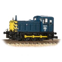 Graham Farish N Scale, 371-062A BR Class 03 0-6-0, 03026, BR Blue Livery, DCC Ready small image