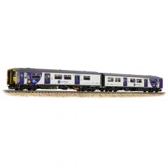Graham Farish N Scale, 371-335 Northern Class 150/2 2 Car DMU 150220 (52220 & 57220), Northern (White & Purple) Livery, DCC Ready small image