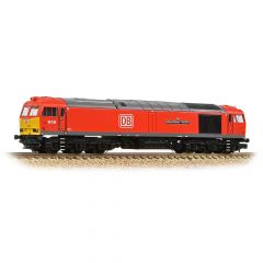 Graham Farish N Scale, 371-359 DB Cargo Class 60 Co-Co, 60100, 'Midland Railway - Butterley' DB Cargo Livery, DCC Ready small image