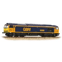 Graham Farish N Scale, 371-360 GBRf Class 60 Co-Co, 60095, GBRf GB Railfreight (Original) Livery, DCC Ready small image