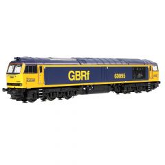 Graham Farish N Scale, 371-360SF GBRf Class 60 Co-Co, 60095, GBRf GB Railfreight (Original) Livery, DCC Ready small image