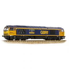 Graham Farish N Scale, 371-364 GBRf Class 60 Co-Co, 60002, 'Graham Farish' GBRf GB Railfreight (Original) Livery Graham Farish 50th Anniversary Collectors Pack, DCC Ready small image