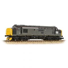 Graham Farish N Scale, 371-466DB BR Class 37/0 Centre Headcode Co-Co, 37142, BR Engineers Grey Livery, DCC Ready small image