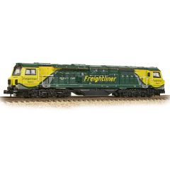 Graham Farish N Scale, 371-640 Freightliner Class 70 with Air Intake Modifications Co-Co, 70015, Freightliner Powerhaul Livery, DCC Ready small image