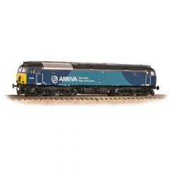 Graham Farish N Scale, 371-659 Arriva Trains Wales Class 57/3 Co-Co, 57315, Arriva Trains Wales (Revised) Livery, DCC Ready small image