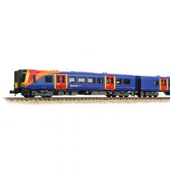 Graham Farish N Scale, 371-725 South West Trains Class 450 4 Car EMU 450073 (Unknown), South West Trains (Revised) Livery, DCC Ready small image