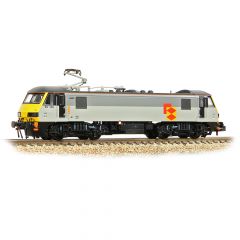 Graham Farish N Scale, 371-781A BR Class 90/1 Bo-Bo, 90139, BR Railfreight Distribution Sector Livery, DCC Ready small image